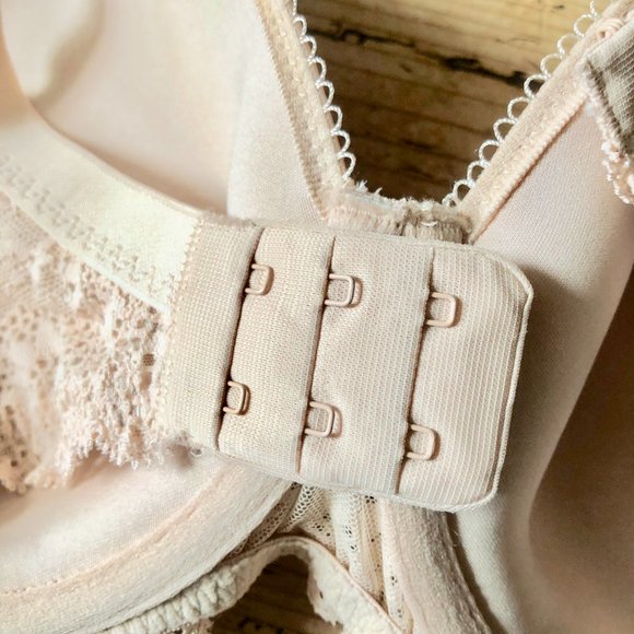 New NWT Simone Perele Caressance 3D Plunge Bra Nude Peau Rose 34F - Picture 11 of 16